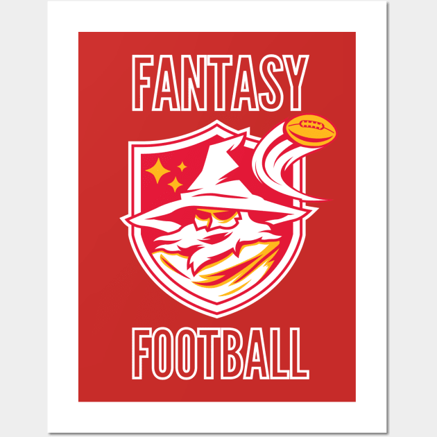 Fantasy Football (Kansas City) Wall Art by Pine Tree Tees